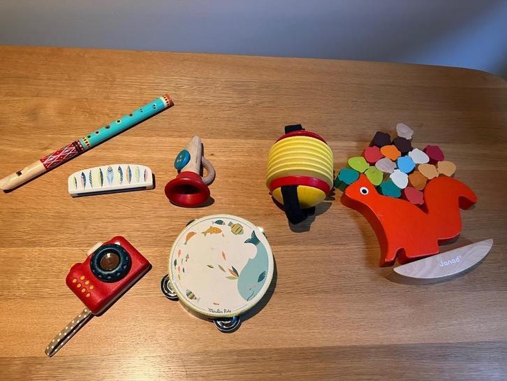 Veel houten speelgoed - duurzame top merken, Kinderen en Baby's, Speelgoed | Houten speelgoed, Zo goed als nieuw, Overige typen