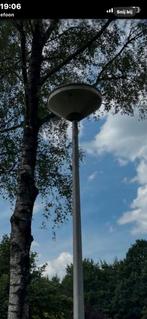 Lantarenpaal, Tuin en Terras, Buitenverlichting, Staande lamp, Aluminium, Ophalen of Verzenden, 50 tot 250 watt