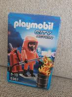 Te koop: Playmobil City Action 5367 brandweerman., Ophalen of Verzenden, Nieuw, Complete set