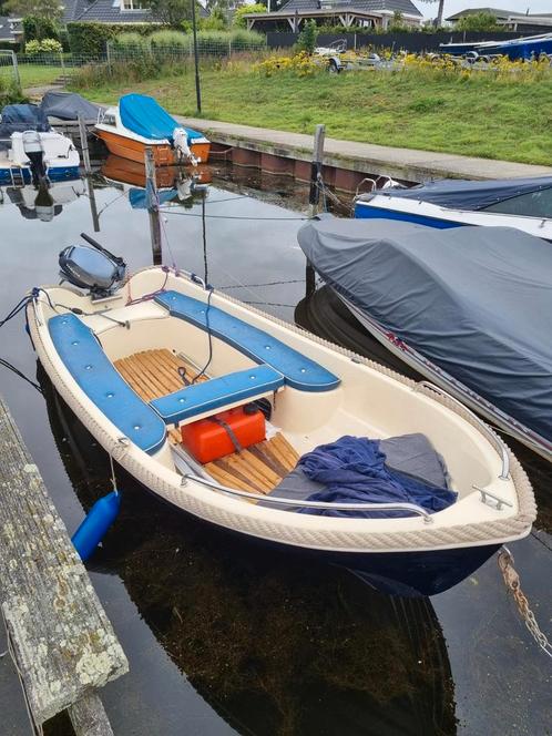 Sloep Corsiva 430 Classic incluisief Kanteltrailer, Watersport en Boten, Vis- en Consoleboten, Gebruikt, Tot 10 pk, 3 tot 6 meter