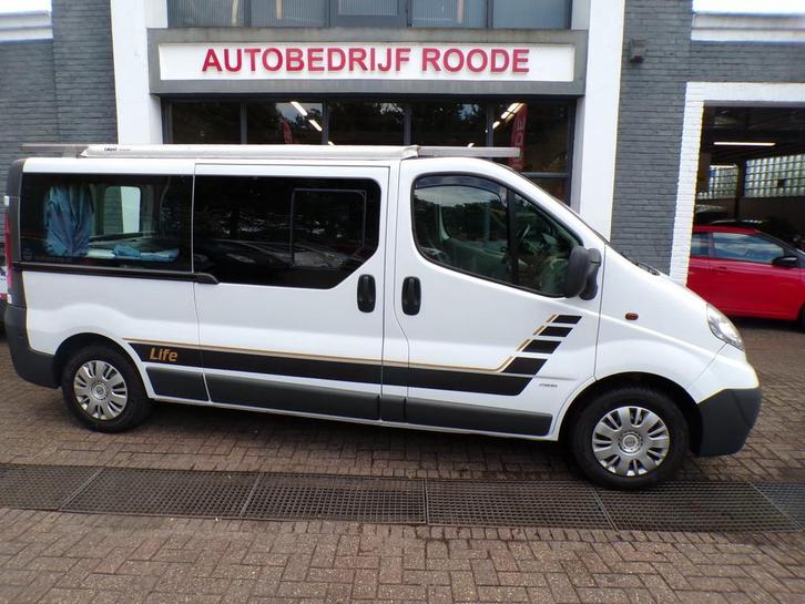 Opel VIVARO-2 2.0-16V L2H1 Luckycamp Life Gold 30 E p.m. weg, Caravans en Kamperen, Campers, Overige merken, Benzine, Handgeschakeld