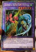 Yu-Gi-Oh! Elemental HERO Flame Wingman RA03 1st !, Hobby en Vrije tijd, Verzamelkaartspellen | Yu-gi-Oh!, Ophalen of Verzenden
