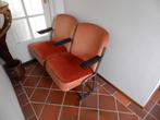 oude theaterstoelen / bioscoopstoelen, originele bekleding, Ophalen
