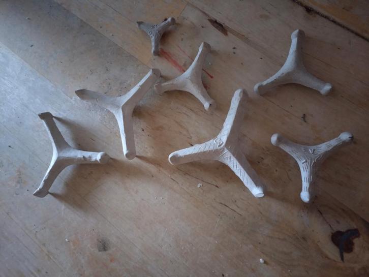 Pottenbak Oven Steuntjes - Verschillende Maten, Huis en Inrichting, Tafelonderdelen, Rechthoekig, Ophalen of Verzenden