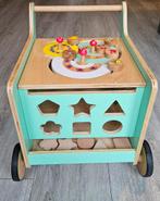 Mooie houten loopwagen multifunctioneel., Ophalen, Zo goed als nieuw, Duw- of Trekspeelgoed