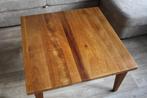 Salontafel massief kersenhout 80x80x45, Gebruikt, 50 tot 100 cm, Kersenhout, Modern