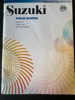 Suzuki Vioolschool Vol. 1 - Met CD, Klassiek, Les of Cursus, Ophalen of Verzenden, Zo goed als nieuw
