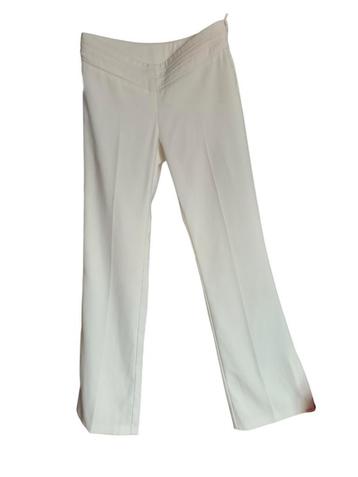 Witte damesbroek flared S 36 nieuw beschikbaar voor biedingen