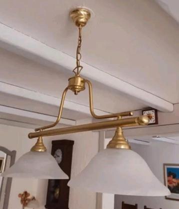 Twee chique plafondlampen - vóór 9 november ophalen beschikbaar voor biedingen