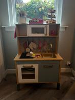 Blauw-groene gepimpte Ikea speelkeuken: in goede staat, Ophalen, Gebruikt