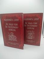 Saga van de Demonenoorlog (2-delig), Raymond E. Feist, HC, Ophalen of Verzenden, Gelezen