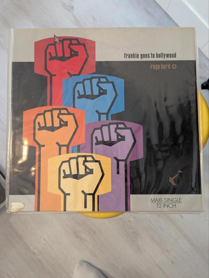 Frankie Goes to Hollywood 'Rage Hard ' 12 inch Lp, Cd's en Dvd's, Vinyl | Pop, Zo goed als nieuw, 1980 tot 2000, 12 inch, Ophalen of Verzenden