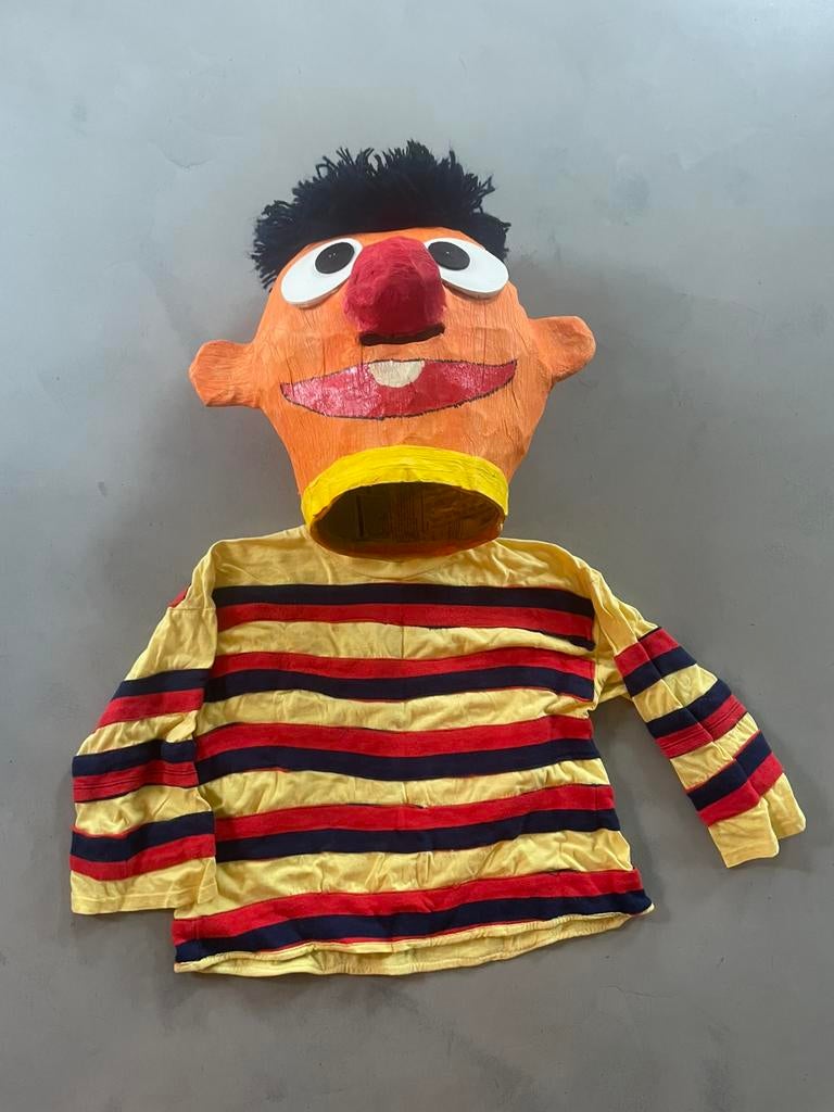 Carnaval ernie kindermaat ongeveer 152, Ophalen of Verzenden, Gebruikt, 146 t/m 152, Jongen of Meisje