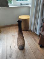 Hoge glazen Leonardo vaas 60 cm., Ophalen, Overige kleuren, 50 tot 75 cm, Glas