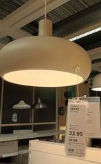 4 IKEA Växjö hanglampen beige - Moderne stijl, Kunststof, Ophalen of Verzenden, Zo goed als nieuw, Modern