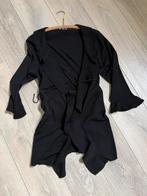 Fashion+ vest met ruches M, L XL, XXL, Kleding | Dames, Ophalen of Verzenden, Zo goed als nieuw, Maat 46/48 (XL) of groter, Zwart