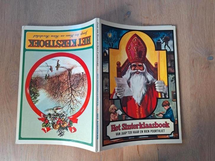 45jr. Oud Sint/Kerstboek ill.Rien Poortvliet, Diversen, Sinterklaas, Zo goed als nieuw, Ophalen of Verzenden