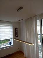 Lamp LED glas met roestvrijstaal, Gebruikt, Ophalen, Glas