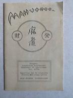 Vintage Speluitleg Mahjong, Ophalen of Verzenden, Gebruikt