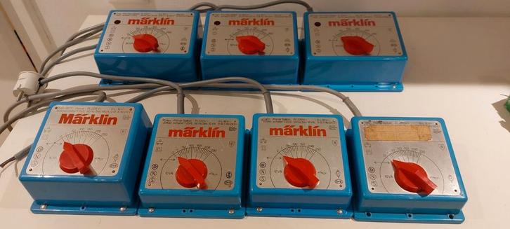 Märklin Travo's kunststof uitvoeringen, Hobby en Vrije tijd, Modeltreinen | H0, Gebruikt, Treinset, Wisselstroom, Märklin, Analoog