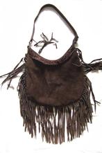 leer slierten tas ibiza psy goa hippy steampunk post-apoc, Overige merken, Bruin, Verzenden, Zo goed als nieuw