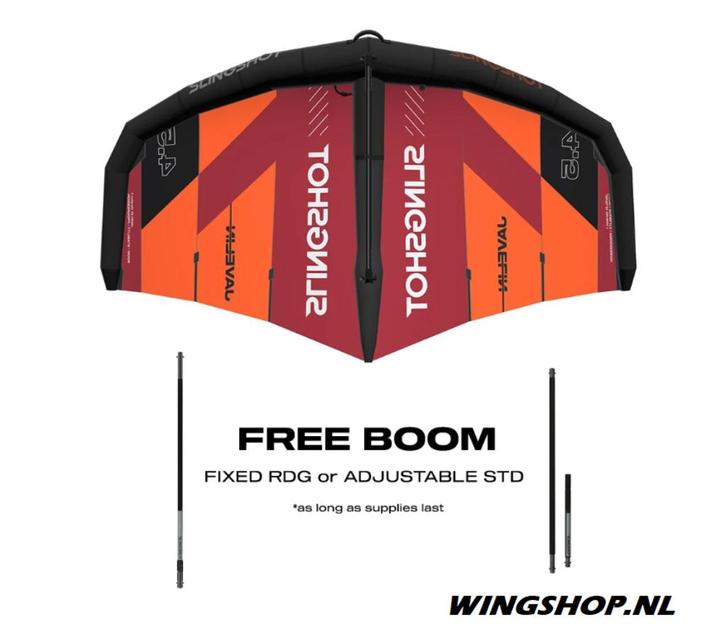 SLINGSHOT JAVALIN SALE + FREE BOOM - WINGSHOP, Watersport en Boten, Wingsurfen, Nieuw, Wingsurf-wing, Ophalen of Verzenden