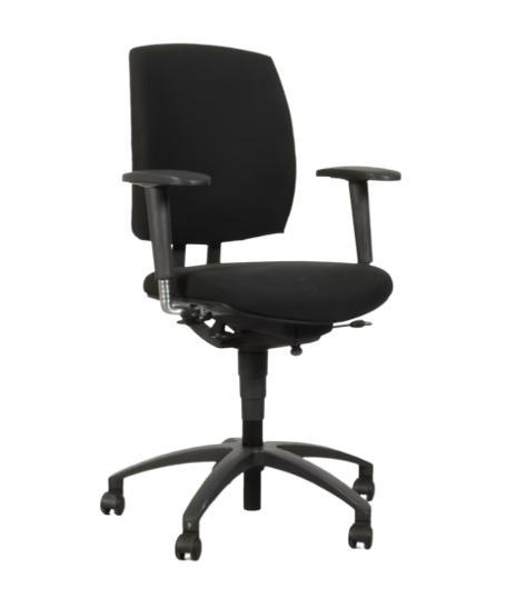 Drabert Entrada– NPR 1813 bureaustoel –Refurbished, Huis en Inrichting, Bureaustoelen, Zo goed als nieuw, Bureaustoel, Zwart, Ergonomisch