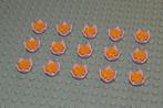 L023 Bloemen roze / bright light orange 15 st., Ophalen of Verzenden, Nieuw, Losse stenen, Lego