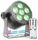 LED licht Spot 6x18W 6-in-1 LED's, Aluminium Pro BAC406, Nieuw, Kleur, Ophalen of Verzenden, Licht