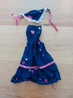 Barbie FLEUR SINDY vintage jurk + shawl, Ophalen of Verzenden, Gebruikt, Kleertjes