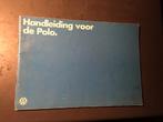Instructieboekje Volkswagen Polo 1978, Ophalen of Verzenden