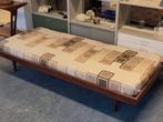 Vintage Teak Houten Daybed day bed teakhout, Ophalen, Gebruikt, Unknown, 75 tot 100 cm