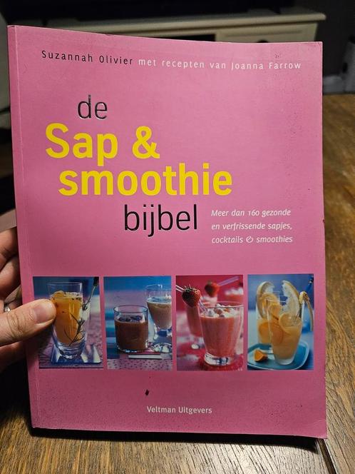 Suzannah Olivier - De sap- & smoothie bijbel, Boeken, Kookboeken, Zo goed als nieuw, Ophalen of Verzenden