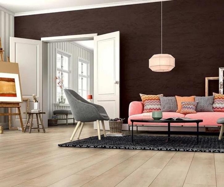 Kronotex Zomer Eiken Begie XL 3902, Huis en Inrichting, Stoffering | Vloerbedekking, Nieuw, Parket, Crème, Beige, Bruin, Overige kleuren