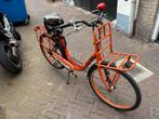 Batavus delivery bike oranje fiets drie versnellingen 3, 51 tot 55 cm, Ophalen, Gebruikt, Minder dan 10 versnellingen