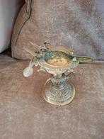 Antieke Bronzen Olielamp, Antiek en Kunst, Ophalen of Verzenden, Koper of Brons