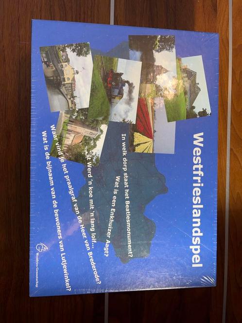Westfrieslandspel - Nieuw in verpakking!, Hobby en Vrije tijd, Gezelschapsspellen | Bordspellen, Nieuw, Drie of vier spelers, Ophalen of Verzenden