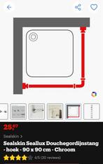Douchegordijn + Stang - Nieuw, Huis en Inrichting, Ophalen, Nieuw, Overige kleuren, Overige typen