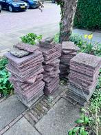 Tegels 30x30cm grijs en rood lees gratis, Ophalen, Gebruikt, 5 tot 10 m², Beton