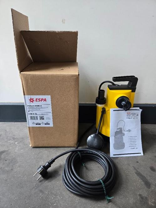 ESPA Vigila 200MA 230V Dompelpomp met vlotter, Tuin en Terras, Waterpompen, Zo goed als nieuw, Elektrisch, Dompelpomp, Ophalen of Verzenden