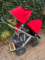 UPPAbaby Vista Duowagen - 1 wieg/2 zitjes/meerijdplankje, Gebruikt, Duowagen, Combiwagen, Ophalen