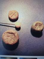 3x verschillende 18eeuwse Bosche loden gewichten, Ophalen of Verzenden