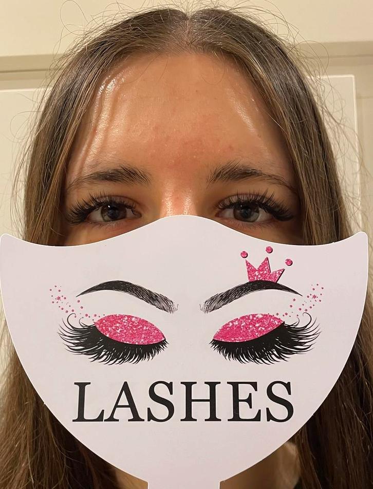 Wimper extensions, Sieraden, Tassen en Uiterlijk, Uiterlijk | Gezichtsverzorging, Zo goed als nieuw, Verzorging, Ogen, Ophalen of Verzenden