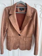 Nieuw beige suedine jasje H&F maat 38, Maat 38/40 (M), Beige, Nieuw, Ophalen of Verzenden
