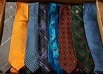 Verzameling met bedrijfslogo stropdassen 200+ stuks A89 doos, Ophalen of Verzenden, Zo goed als nieuw