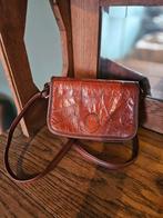 Bruine vintage schoudertas, Ophalen of Verzenden, Gebruikt, Bruin, Schoudertasje