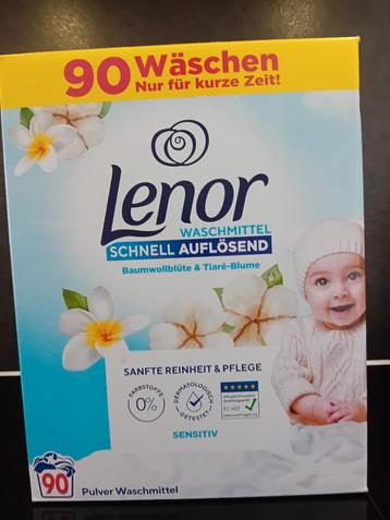 LENOR WASMIDDEL 90 WASBEURTEN NEW beschikbaar voor biedingen