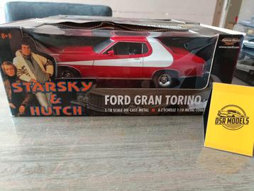 Starsky & Hutch Ford Gran Torino 1:18 ERTL beschikbaar voor biedingen
