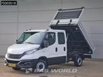 Iveco Daily 35S16 Driezijdige Automaat Kipper Dubbel Cabine, Auto's, Bestelauto's, Automaat, Stof, Gebruikt, Euro 6