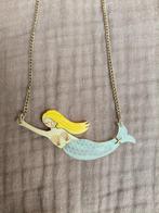 Als nieuw: ketting zeemeermin, Meri Meri, Ophalen of Verzenden, Zo goed als nieuw, Overige materialen, Verstelbaar